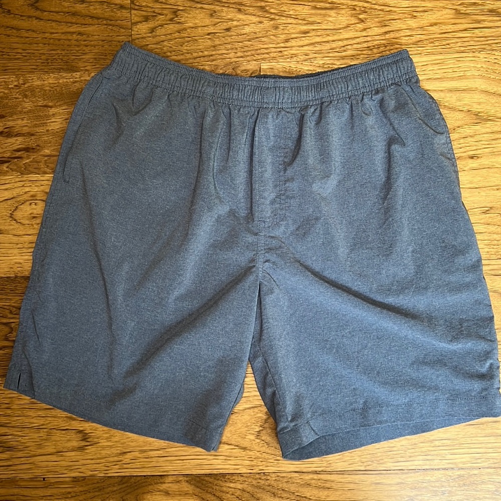 CHUBBIES 7” drawstring shorts navy sz L